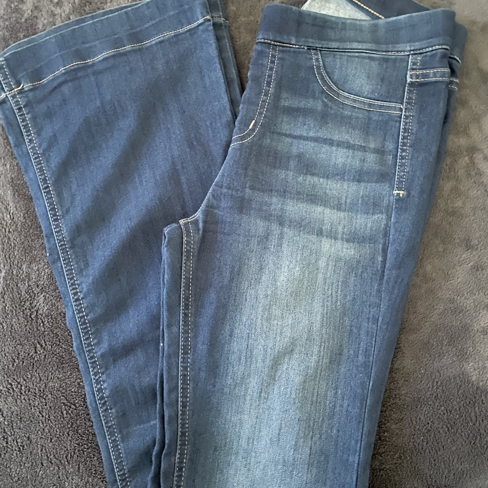 Cello pull on flare pants